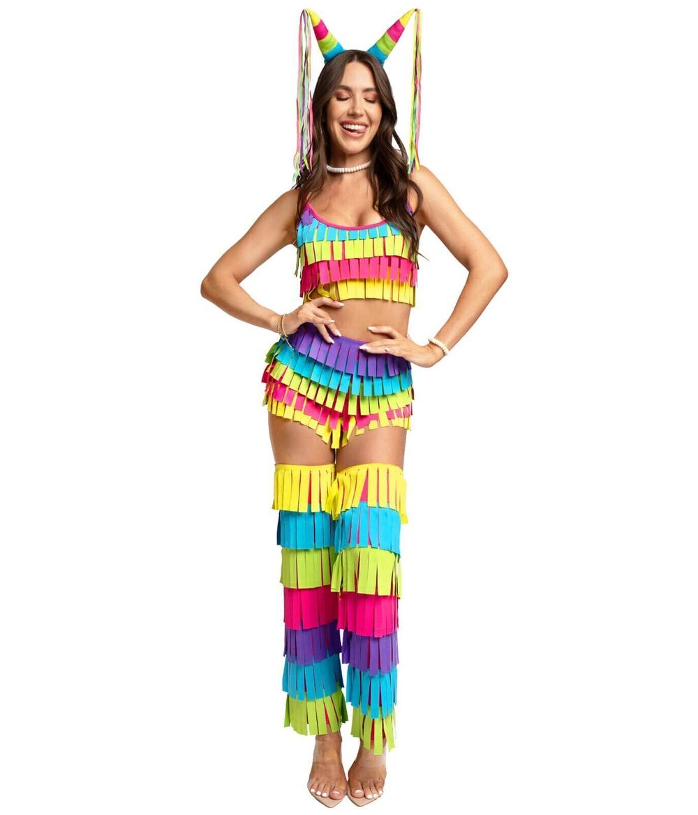 7384 Halloween Sexy Piñata Costume Size 1X